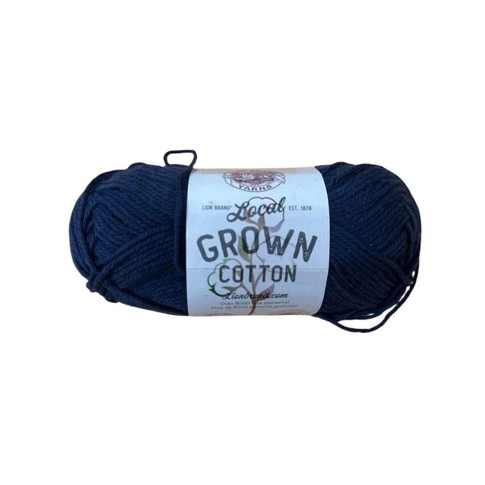 Lion Brand, local growen cotton, liberty, one skein, discontinued